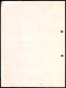 Rechnung Lahr I. B. 1910, Essigfabrik & Brantwein Brennerei Adolf Duffner, Blick Auf Das Werk  - Altri & Non Classificati