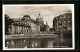 AK Potsdam, Blick Vom Wasser Aus Aufs Stadtschloss Und Palast Hotel, Im Vordergrund Schwäne  - Potsdam