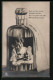 Foto-AK RPH Nr. S.1112 /3: Dame In Liebes-Arzenei-Flasche  - Photographs