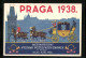 AK Prag, Mezinarodni Vystava Postovnich Znamek 1938, Postkutsche  - Sellos (representaciones)