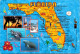 19-5-2024 (5 Z 35) USA (posted To Australia) Florida Map - Andere & Zonder Classificatie