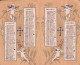Delcampe - 1933 Calendarietto A 6 Pagine Con Soggetti Religiosi  Rif. S485 - Godsdienst & Esoterisme