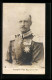 AK Kronprinz Friedrich August Von Sachsen In Uniform Mit Orden  - Royal Families