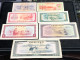 Delcampe - Cambodia Democratic Kampuchea Banknotes 1 Set- 1975- Khome 7 Pcs Au Very Rare - Kambodscha