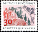 RFA Poste Obl Yv: 454/457 Année Européenne De La Protection De La Nature (TB Cachet Rond) - Oblitérés
