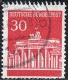 RFA Poste Obl Yv: 368/371A Porte De Brandenburg Berlin (Beau Cachet Rond) - Used Stamps