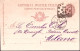 1896-Cartolina Postale Nozze Principe Ereditario Vignetta Colore Azzurro Viaggia - Entiers Postaux