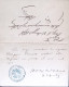 1875-Cartolina Postale Di Stato RP C.15+0 Viaggiata Con Risposta Scritta Unita N - Stamped Stationery