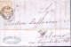 1872-AUSTRIA K.15 Bruno Su Lettera Completa Testo Leopoldstadt (13.8) Per Milano - Autres & Non Classés