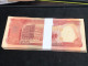 Delcampe - Cambodia Banknotes Bank Of Kampuchea 1975 Issue-replacement Note -100 Pcs Consecutive Numbers1-100 Aunc Very Rare100 Pcs - Cambodia