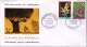 1966-Senegal Repubblica Fiori Differenti Due Serie Completa Su Fdc - Sénégal (1960-...)