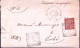 1897-TREVENZUOLO Tondo Riquadrato (10.4) Su Piego Affrancata Cifra C.2 - Marcophilia