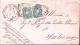 1897-VALLO Della LUCANIA Tondo Riquadrato (26.12) Su Piego Affrancata Stemmi Cop - Poststempel