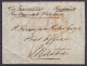 L. Datée 14 Novembre 1848 De Londres Càd "LONDON /17 NOV 1848/ PAID" Pour MALTA - Man. "Prepaid" & "Via Marseille Per Fr - Poste Maritime