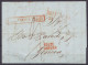 Italie - L. Datée 26 Août 1841 De MILANO Pour GENOVA - Griffe Date "MILANO /26 AGO." & Griffe [AFFR. FRONT…] - ...-1850 Préphilatélie