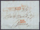 Italie - L. Datée 26 Août 1841 De MILANO Pour GENOVA - Griffe Date "MILANO /26 AGO." & Griffe [AFFR. FRONT…] - 1. ...-1850 Prephilately