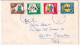 1969-GERMANIA Beneficenza1966 Serie Cpl Su Busta Per L'Italia - Briefe U. Dokumente