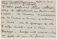 1942-XIII^UFFICIO POSTALE CONCENTRAMENTO C2 (15.10)e Manoscritto Egitto Su Carto - Poststempel