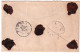 1874-EFFIGIE C.30 Perfetto + C.20 Angolo Tagliato Su Busta Raccomandata Legnago  - Marcophilia