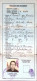 1947-Allied Military Government 13 Corps Carta Identità Bilingue Completa Di Fot - Historical Documents