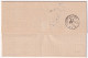 1872-ROMA C1+griglia (22.1) Su Lettera Completa Testo - Marcophilia
