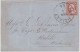 1851/56- USA 3c.cn Margini Corti Su Sovracoperta Con Annullo Di New Orleans - 1861-65 Confederate States