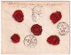 1886-Effigie Umberto I C. 50 (42) Isolato Su Raccomandata Verona (9.4.86) - Marcophilie