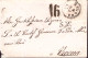 1864-SEDICI A Tampone Su Busta Milano (8.9) Per Verona Non Affrancata - Marcophilia