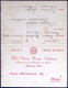1918-cartolina Doppia Della Croce Rossa Italiana Commissione Dei Prigionieri Di  - Croix-Rouge