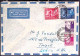 1952-Germania DDR Lettera Diretta A Tripoli Libia Con Affrancatura Multipla - Covers & Documents