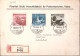 1946-Liechtenstein S.3 Valori Animali Su Raccomandata Fdc - Brieven En Documenten
