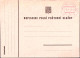1938-POLONIA POLINI POSTA/59/a C.2 Rosso (1.10) Su Cartolina Franchigia, - Autres & Non Classés