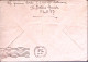 1944-R.S.I. P.d.C. N.789 C.2 (24.6) Su Busta Affrancata Coppia Monumenti C.25 - Poststempel