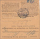 Bayern: 1920 Paketkarte Tirschenreuth Mit Posthilfsstelle: Seltener Stempel - Briefe U. Dokumente