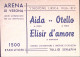 1935-VERONA Arena Programmazione Manifestazione, Viaggiata Su Cartolina, Annullo - Musique