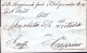 1872-LOMBARDO-VENETO F.R. Reggimento Fanti M. Sigismondo N.45 Manoscritto Su Let - Marcophilie