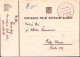 1938-CECOSLOVACCHIA POLNI POSTA/63/a C.2 (19.10) Su Cartolina Franchigia - Other & Unclassified