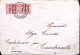 1919-Venezia Tridentina Leoni Sovrastampato Due H.10/10 Su Busta Trento C.2 Scal - Trentin