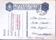 1942-REPARTO NEBBIOGENO/BASE NAVALE PALERMO Lineare Rosso Su Cartolina Franchigi - Guerre 1939-45