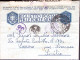 1943-COM. DIFESA M.M. Venezia Tondo Su Biglietto Franchigia (21.5) - Guerre 1939-45
