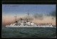 AK S.M.S. Helgoland, Kriegsschiff  - Guerre