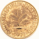 Germany Federal Republic - 10 Pfennig 1977 G, KM# 108 (#4657) - 10 Pfennig