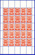 3245 COLOMBIA.1921 SEAPLANE OVER MAGDALENA RIVER 60 C. SC. C31 MNH SHEET OF 25 VERY FINE AND VERY FRESH. - Colombia