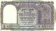 INDIA 10 RUPEES ASOKA COLUMN FRONT SHIP BACK SIGN? LETTER A ND(1960's) F P.? READ DESCRIPTION - India