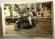 Photographie 2 Soldats Zouaves ? Sur Moto Gnome & Rhone AX2 Avec Side Car Dragons Portés 36 - Guerre, Militaire