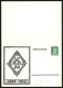 Klapp-AK Ganzsache PP100B3 /01: Wappen Des VAAM, Gegründet 1882  - Postcards