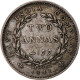 Inde Britannique, Victoria, 2 Annas, 1841, Bombay, Argent, TB+, KM:459 - Kolonien