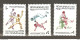 Olympics Winter & Summer: 2 Full Sets Of 3 Mint Stamps, Russia, 1992, Mi#220-222, 245-7, MNH - Winter 1992: Albertville