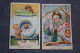 ESPAÑA-TARJETA  POSTAL - 2 PCs Lot - Old Spanish Postcard - Humour / Illustrator Jorge Ribera - Autres & Non Classés