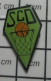 912E Pin's Pins / Beau Et Rare / SPORTS / BASKET BALL BALLON PANIER SCO - Basketball